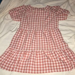 gingham dress from Amazon size small NEVER WORN